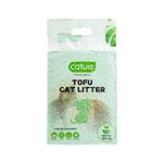 Cature Care by Nature Tofu Cat Litter Natural Flushable Clumping Liter Plant Based Biodegradable Ultra Odour Control 99% Dust Free Low Tracking Cat Litter (Green Tea, 6L)