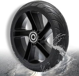 GLDYTIMES 8 Inch Solid Tire, 8x2.125(159-42) 200x50 Tyre Replacement for Segway Ninebot ES1 ES2 ES3 ES4 E2 E2 Plus ES1L Electric Scooter, 200x50 8x2.0 inch Scooter Rear Wheels for Ninebot ES