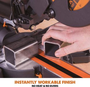 Evolution Sliding Mitre Saw – R210SMS+ Compact, Multi-Material Cutting