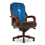 La-Z-Boy 45833 Delano Big and Tall ComfortCore Traditions Executive Office Chair, Chestnut (Brown)