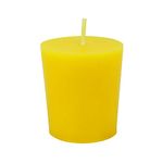 Zest Candle 12-Piece Votive Candles, Yellow Citronella