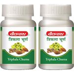 Baidyanath Triphala Churna - 240gm | Supports Healthy Digestive Tract | Helpful in Bowel Wellness, Acidity & Gas Relief (Pack of 2)