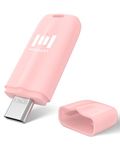 MOSDART 128GB Fast USB C Flash Drive - OTG USB 3.1 Type-C Thumb Drive Memory Stick for USB-C Android Phones, iPhone 15, MacBook, iPad, Windows Laptop with USB C Port, Pink