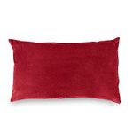 Wakefit Pillow Protector Waterproof | Terry Cotton | Pillow Inner Cover with Zip | 200 GSM | Maroon-28x18 Inch | Set of 2