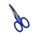 Elfcam® - Kevlar Scissors for Fibreglass Multifunctional Scissors Made of Carbon Alloy Steel, Super Multi Scissors, Length: 138 mm, Made by Nusharp