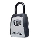 Master Lock Box, Resettable Combination, Vinyl and Steel Material