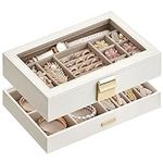 SONGMICS Stackable Jewelry Trays, 2