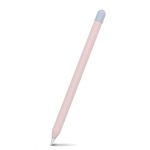 AhaStyle Duotone Case Cover Silicone Sleeve Skin [ Added Cable Adapter Tether Kit] Compatible with Apple Pencil 1st Generation (Pink)