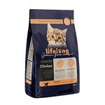 Amazon Brand - Lifelong - Grainfree Recipe Dry Cat Food (Kitten) with Fresh Chicken - 3kg