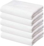 TRIPURARI 100% Cotton Large Full Size White Bath Towels for Hotel and Spa, Super Soft Absorbent Antibacterial, 700 GSM, Full Large Size-56 inch x 28 inch or 142 cm x 71 cm