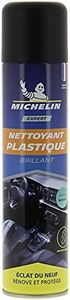 MICHELIN EXPERT 009478 Nettoyant Brillant Plastiques Voiture, Renove et Protège, Menthe, 400 ml