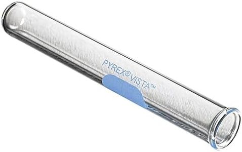 Corning 70800-20 Pyrex Vista Beaded Rim Test Tube, 20 mm OD (Pack of 50)