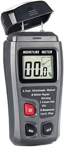 Bside EMT01 Digital Wood Moisture Meter Handheld 2 Pins Timber Lumber Damp Humidity Detector Tester with Backlight