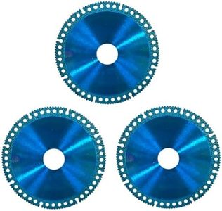 Generic 3 PCS 4.5 Inch Indestructible Disc 2.2 - Cut Everything in Seconds,Upgrade Indestructible Disc for Angle Grinder 7/8''(115/125mm),Circular Saw Blades for Ceramic Tile Glass Metal Wood Cutting