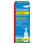 Clarinaze Hayfever Relief Nasal Spray, Prescription Strength, Effective Relief from Allergy Symptoms, mometasone furoate 0.05%, 60 Sprays.