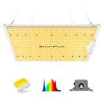 BLOOM PLUS 2022 XP1500 LED Grow Light, Samsung LM301B Diodes & IR Light, 3x3 ft Coverage Dimmable Full Spectrum 150W Grow Light for Indoor Plants Veg and Bloom Hydroponic Growing Lamps (326pcs LEDs)