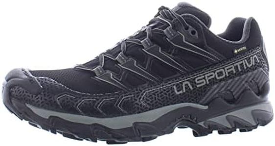 La Sportiva Mens Ultra Raptor II GTX Trail Running Shoes, Black/Clay, 11