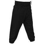 3N2 Clutch Boys Youth Baseball Pants (Black, Youth XX-Small)