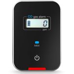 Aircraft and Vehicle Carbon Monoxide CO Detector, Fast Low Level 9ppm Alarm for Vehicles, Police, Pilots, Travel, Bus, Trucks