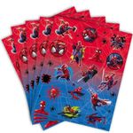 Unique 59241 Spiderman Sticker Sheets, 4ct