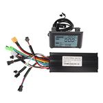 24V 36V 48V 750W/1000W Motor Brushless Controller, Waterproof Brushless Motor Speed Controller with LCD Display Panel, Electric Bike Conversion Kit for Electric Bicycle, Scooter