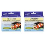 Algone Aquarium Water Clarifier and Nitrate Remover, 6 Filter Pouches - 2 Pack