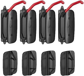 HOKO-Velo 30 4er set Fahrrad Aufhängung für die Wand mit Hinterrad Halterung als Geschenk. Seitlich schwenkbar für eine platzsparende Aufbewahrung des Fahrrads.