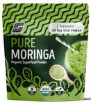 Sparkfusion 100% Organic Moringa Powder | 200g | Ayurvedic Superfood | Power House Of Natural Multivitamins & Antioxidants | Good For Digestion, Energy, Immunity, Weight Loss For Men & Women