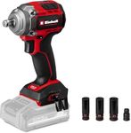 Einhell Professional Cordless Impact Wrench 18V Power X-Change, 350Nm Torque Level, auto-Stop Setting, brushless, External Square bit Socket, Without Battery TP-CW 18/350-C Li BL-Solo