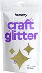 Glitter for Craft Sand Gold Resin Tumblers Cards Christmas Jewellery Candle Microfine 100g / 3.5oz