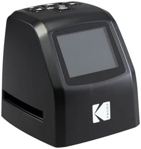 KODAK Mini Digital Film & Slide Scanner – Converts 35mm, 126, 110, Super 8 & 8mm Film to 22MP JPEG Images – Includes 2.4" LCD Screen & Easy-Load Adapters