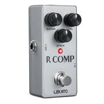 LEKATO Compressor Pedal Sustainer Pedal Guitar Effects Pedal, R COMP