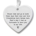 Genuine Friendships Keepsake | Cherished Friendship Gift | Token of Gratitude | Meaningful Present for a Special Someone