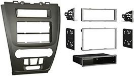 Metra 99-5821B Single or Double DIN Installation Dash Kit for 2010 Ford Fusion and Mercury Milan (Matte Black)