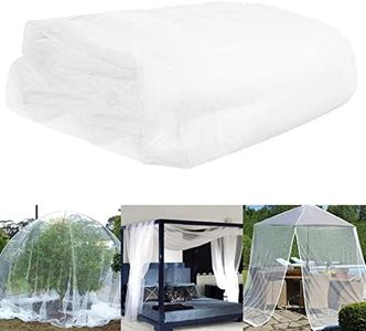 Mosquito Netting 39x10Ft Garden Mesh Netting, Bug Insect Mosquito Fly Bird Net, Animals Barrier Protection Net, White 3x12 m