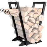 Firewood Holder For Fireplace