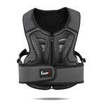 StarknightMT Kids Motorcycle Chest Protector Dirt Bike Youth Riding Spine Back Armor Protection for Motocross Cycling Skateboard,Skiing,Skating,Off-Road（Black）