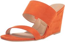 CL by Chinese Laundry Women's Fanciful Super Sd Wedge Sandal, Orange, 6.5