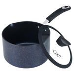 The All-in-One Stone Saucepan and Cooking Pot by Ozeri - 100% APEO, GenX, PFBS, PFOS, PFOA, NMP and NEP-Free German-Made Coating