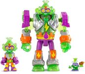 SUPERTHINGS Mega-K Superbot – Articulated Villain Robot with Combat Accessories, 1 Exclusive Kazoom Kid and 1 Exclusive SuperThing.