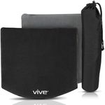Vive Self Inflatable Seat Cushion - Portable Pad for Stadiums, Bleachers, Airplanes, Travel, Hiking, Camping, Backpacking, Sporting Events, Picnics - Lightweight Padded Seat Resistant to Tears & Snags