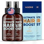 Moerie Hair Growth Serum Spray for Men and Women, Hair Loss Solution with Biotin and Rosemary, Thickening Serum for Hair Regrowth and Thinning Hair - Ultimate Scalp and Growth Care