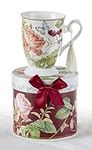 Delton Porcelain Mug in Gift Box, B