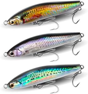 GULULUT Fishing Lures for Freshwater and Saltwater, Lipless Crankbait, Lifelike and Shining Fishing Baits to Improve Fishing Efficiency, Suitable for Bass Trout Catfish Pike Walleye, Gift for Men