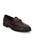 egoss Platinum Premium Genuine Leather Loafer Formal Shoes for Men (Brown-8)-23730