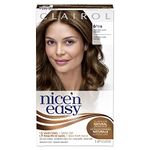 Clairol Nice'n Easy Liquid Permanent Hair Dye, 6/116 Natural Light Brown Hair Color, 1 Count