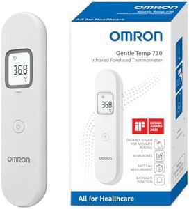 OMRON Gentle Temp 730, Infrared No-Touch Forehead Thermometer for Newborns, Children and Adults, Non-Contact Thermometer with Fast and Accurate 1-Second Measurement