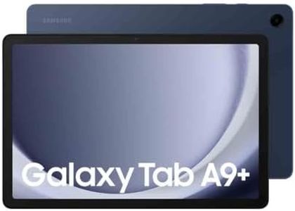 Samsung Galaxy Tab A9+ Android Tablet, 128GB Storage, Large Display, 3D Sound, Navy, 3 Year Manufacturer Extended Warranty (UK Version)
