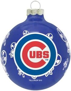 MLB Chicago Cubs Traditional 2 5/8" Ornament