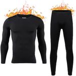 HEROBIKER Mens Thermal Underwear Se